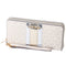 Michael Kors Jet Set Large Continental Wristlet Center Stripe MK Pale Gold Michael Kors Wallets