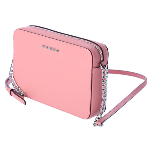 Michael Kors Jet Set Large East West Saffiano Leather Crossbody Bag Primrose Michael Kors Handbags & Purses