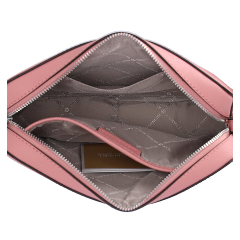 Michael Kors Jet Set Large East West Saffiano Leather Crossbody Bag Primrose Michael Kors Handbags & Purses