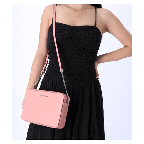 Michael Kors Jet Set Large East West Saffiano Leather Crossbody Bag Primrose Michael Kors Handbags & Purses