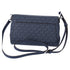 Michael Kors Jet Set Medium Convertible Pouchette Crossbody Navy MK Signature Michael Kors Handbags & Purses