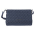 Michael Kors Jet Set Medium Convertible Pouchette Crossbody Navy MK Signature Michael Kors Handbags & Purses