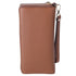 Michael Kors Jet Set Travel Large Continental Pebbled Leather Wallet Luggage Michael Kors Wallets