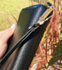 Michael Kors Jet Set Travel Large Phone Wristlet Wallet Pebbled Leather Black Michael Kors Wallets