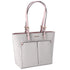 Michael Kors Jet Set Travel Medium Double Pocket Tote Vanilla MK Blush Pink Michael Kors Handbags & Purses