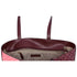 Michael Kors Jet Set Travel Medium Zip Top Tote Oxblood Multi MK Signature Michael Kors Handbags