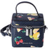Michael Kors Sandrine Small Sequined Lemon Print Crossbody Bag Vanity Case Michael Kors Handbags