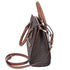 Michael Kors Sheila Medium Signature Logo and Metallic Satchel Brown Gold Michael Kors Handbags