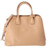 PRADA Logo Handbag BN2554 Beige Saffiano Cuir Leather PRADA Handbags